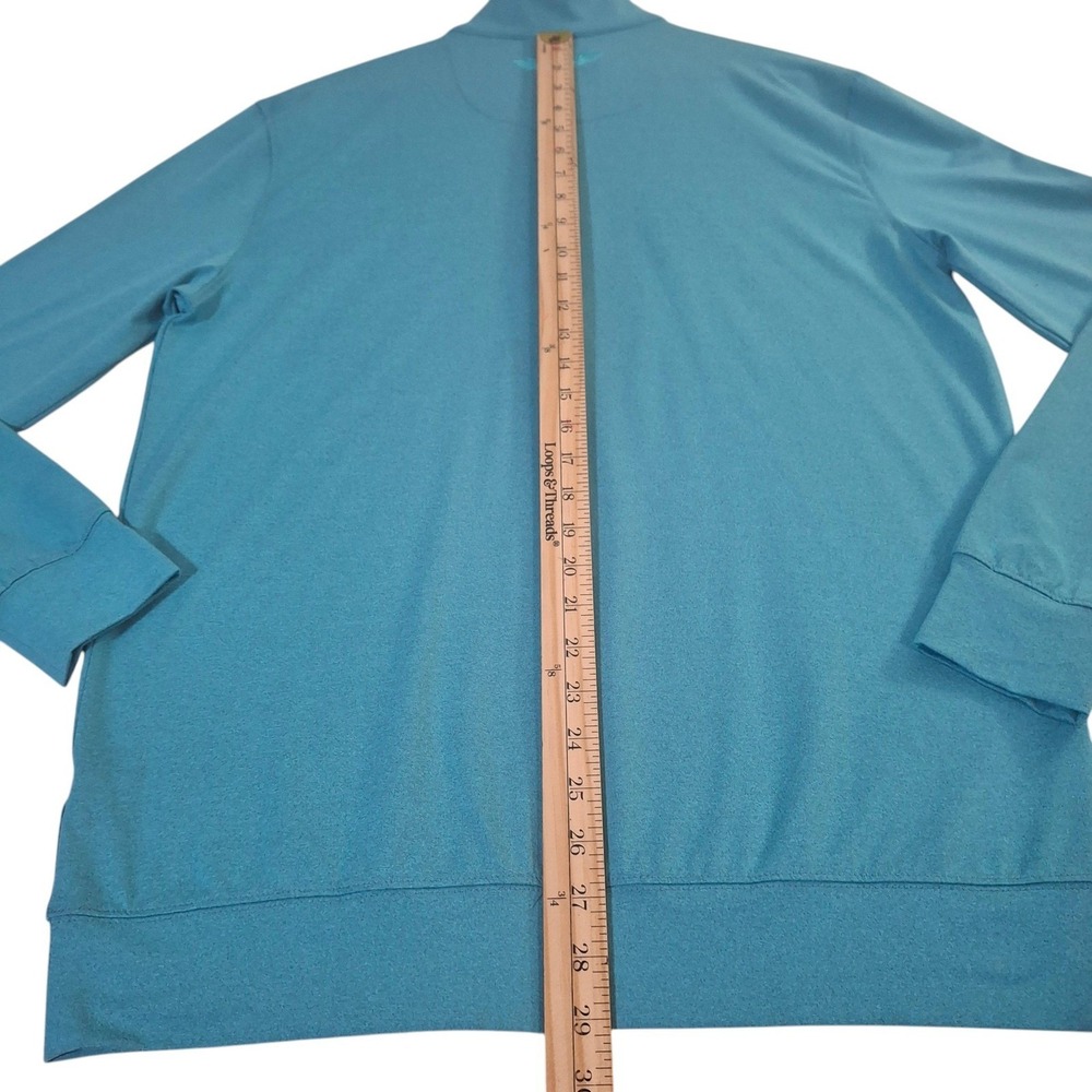 Straight Down Mens US Open LACC 123rd 1/4 Zip Pullover Blue Small Golf - Picture 8 of 10